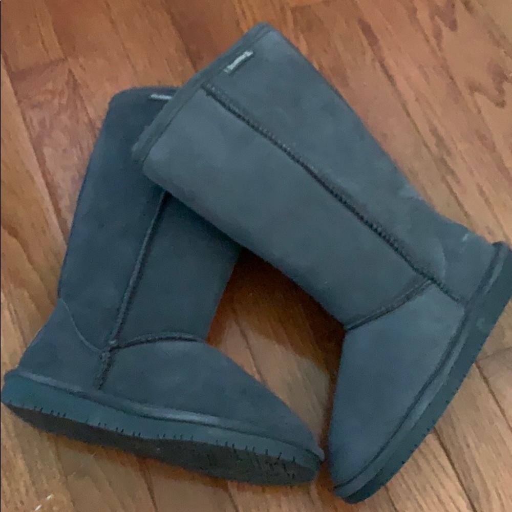 KIDS - Bearpaw long boots (Grey)